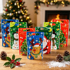 Resealable Christmas Gift Bags – 10 or 20 Pack