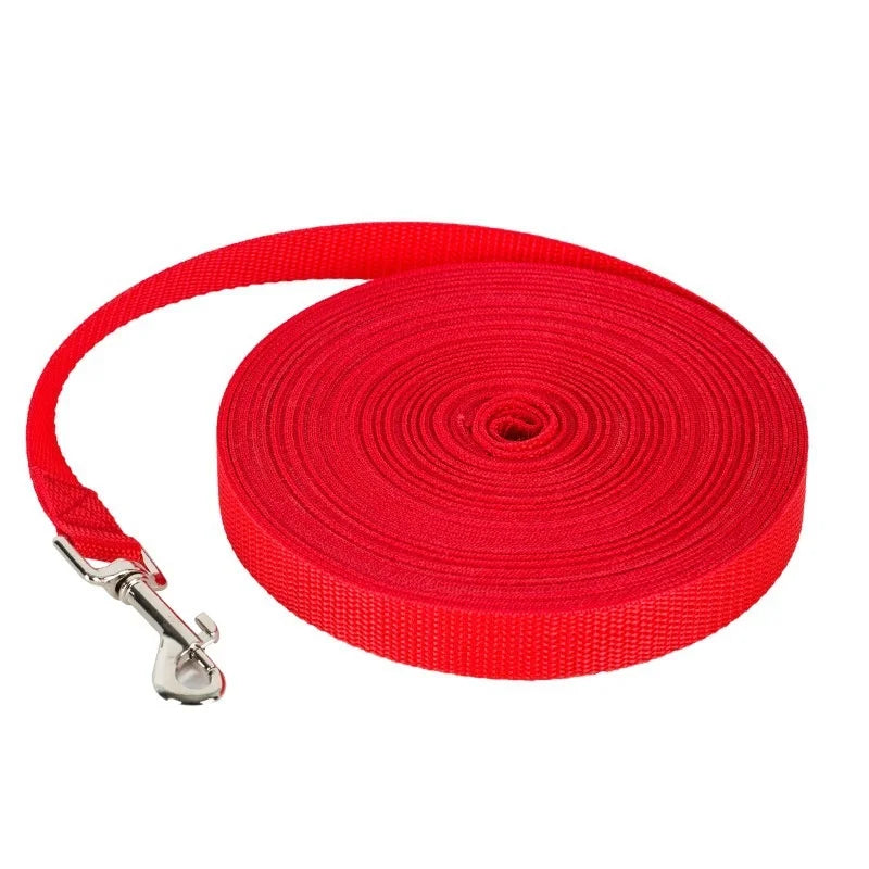Long Nylon Dog Training Lead – 1.2m to 30m
