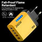 240W 5-in-1 USB-C GaN Desktop Charger