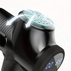 Fascial Massage Gun Electric Waist and Back Massager High-Frequency Vibration  Muscle Relaxation Electric Shoulder Massage Gun