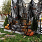 Black Halloween Gauze Cloth Decoration – 76 x 183cm