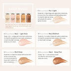 8ml BB Cream Serum Ampoule Starter mix Kit with add foundation with niacinamide/peptide for effective brightening anti-agin