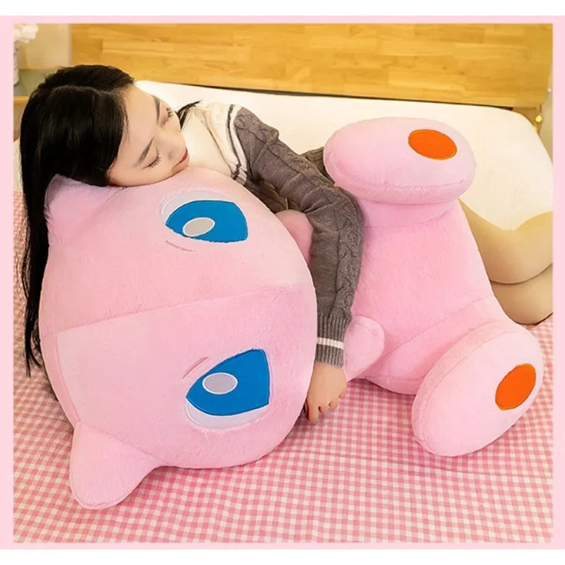 35/45CM New Pokemon Mew Plush Cute Huge Toys Pink Mew Anime Doll Cute Stuffed Plushie Gift For Children Birthday Kids