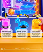 Educational Montessori Toys Multilayer Track Adventure Game Rail Rolling Ball Model Interactive Brain Kids Christmas Gift