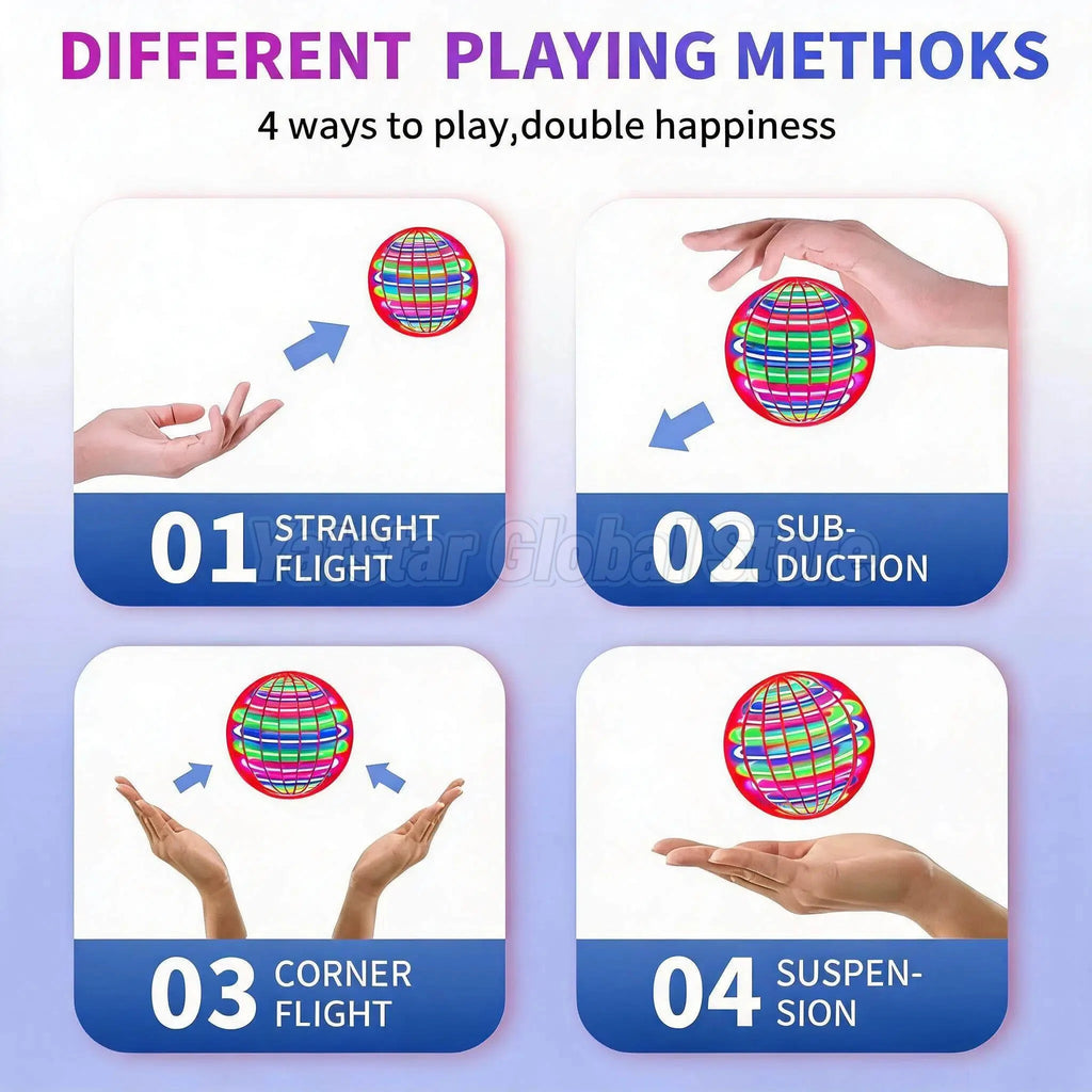Pro Magic Flying Suspension Ball with Colour LED