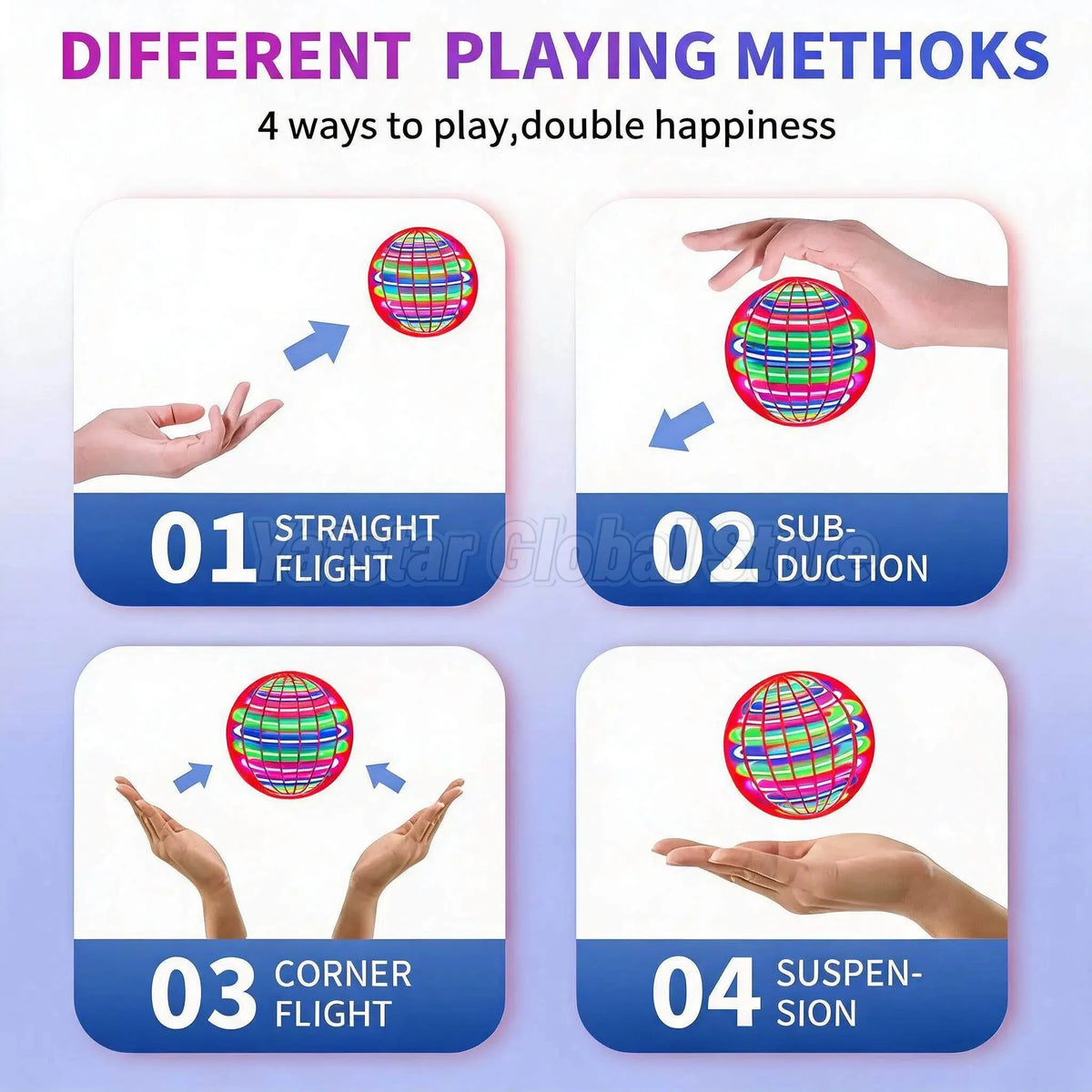 Pro Magic Flying Suspension Ball with Colour LED