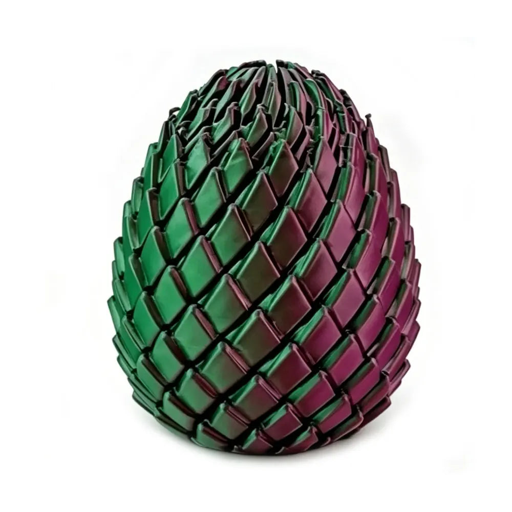 3D-Printed Twist Dragon Egg Fidget Toy