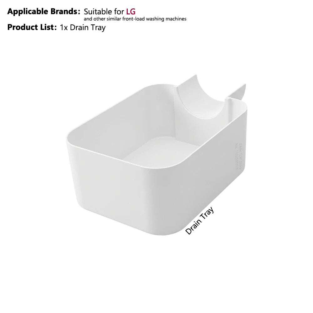 Aoifn Washing Machine Drain Pan & Spill Tray