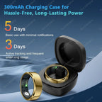 2026 Smart Ring Blood Pressure Heart Rate Sleep Monitoring