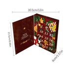 Christmas Advent Filling Box 24-Day Fillable Reusable Kids Christmas calender