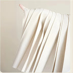 High-Quality Foldable Shower Curtain with Hooks & Ties, Invisible Wet-Dry Separation, Easy Store, Modern Home Decor Style