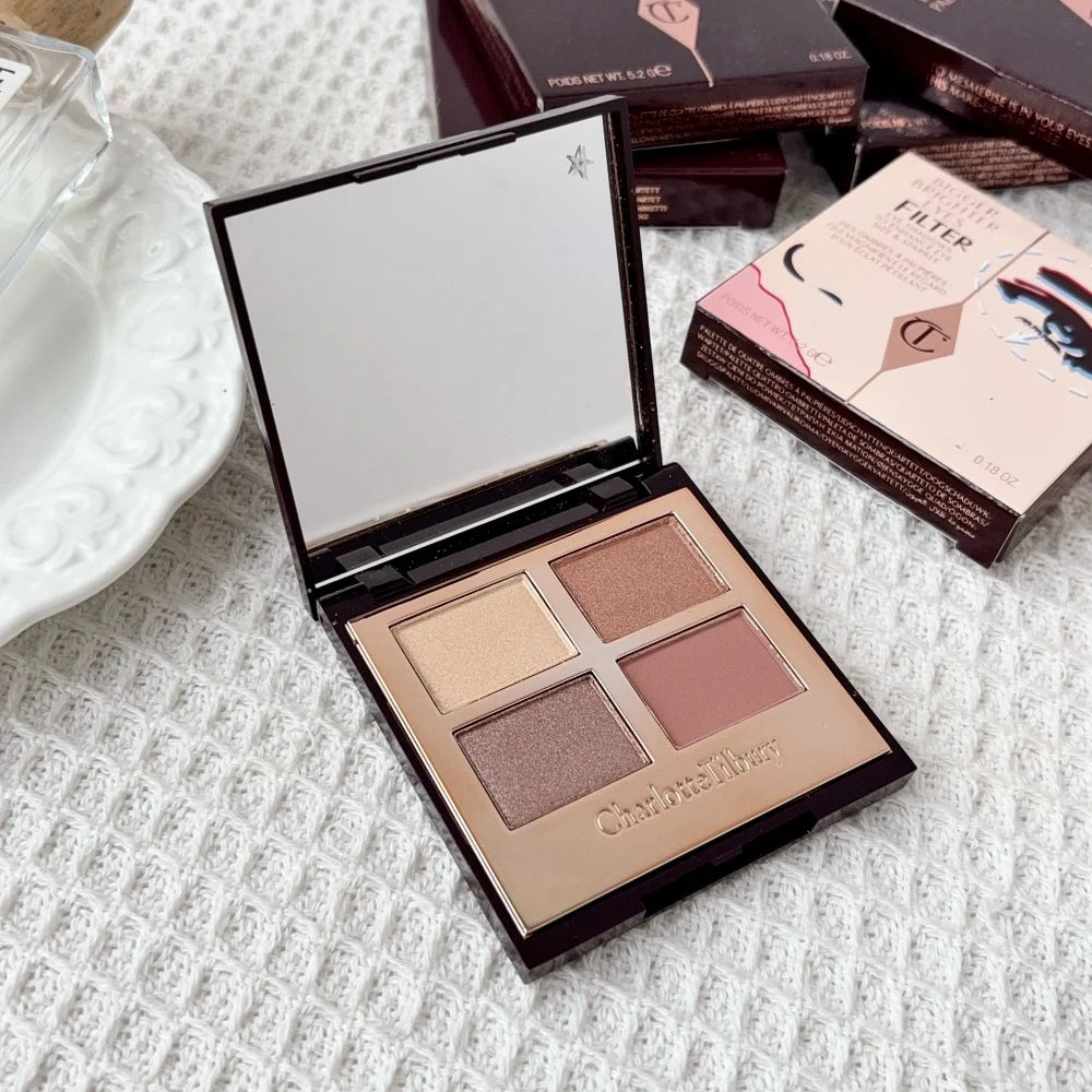 CT Easy-to-use 4-shade 9-shade Eyeshadow Palette Charlotte Tilbury Lip Balm Pillow Talk Big Lip Plumpgasm Lip Blush Makeup Gift