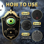 Halloween Decoration LED Hanging One-Eyed Doorbell