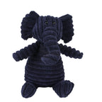 Corduroy Plush Squeaky Dog Toy – Animal Designs