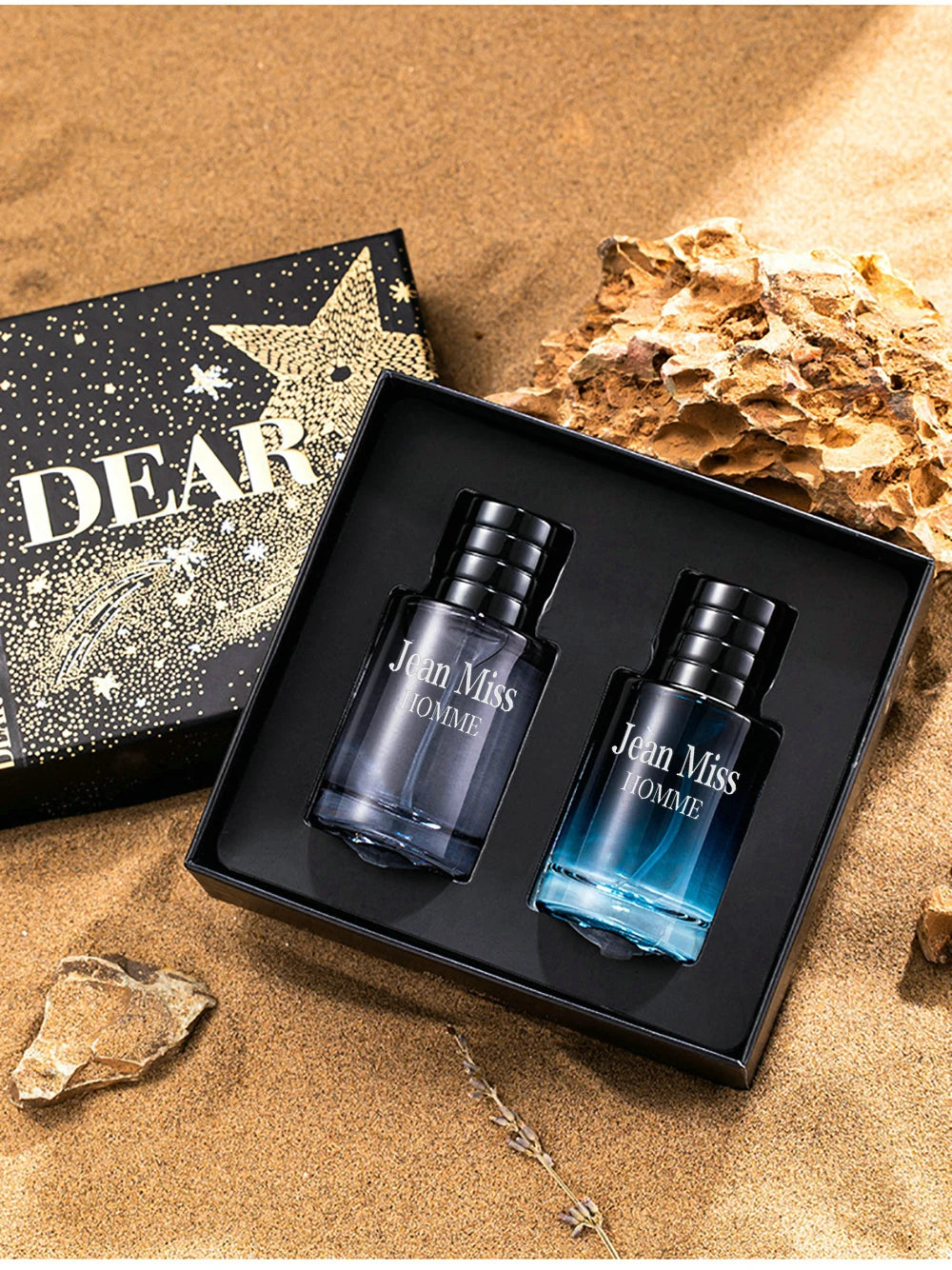 Brand Perfume Men Gift Box 2pcs Set 100ml Lasting Fragrance Perfumes De Mujer Floral Scent Man Cologne Pheromone Parfums Homme