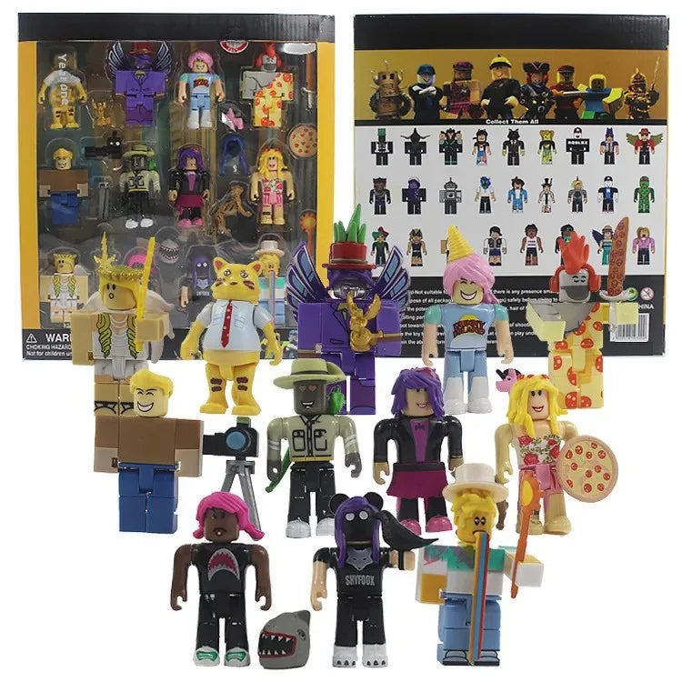 New Roblox Game Virtual Figures Toy Set Collection Doll PVC Model Anime Figuras Desktop Decor Toys
