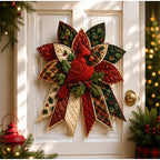 2026 DIY Sewing Kit Christmas Door Hanging Wreath Quilted Fabric DIY Handmade Christmas Tree Holiday Craft Home Decoration Gifts