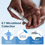 LinkSun G-425-1 Blood Glucose Meter Kit 50/100pcs Test Strips Lancets for Diabetes Monitor Digital Glucometer Blood Sugar Meter