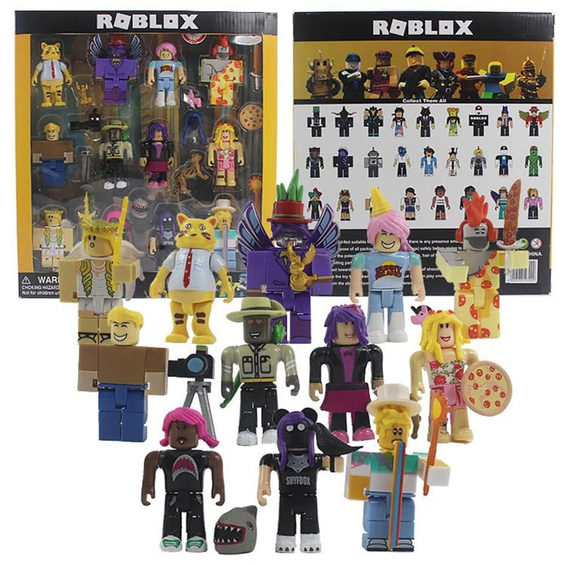 New Roblox Game Virtual Figures Toy Set Collection Doll PVC Model Anime Figuras Desktop Decor Toys