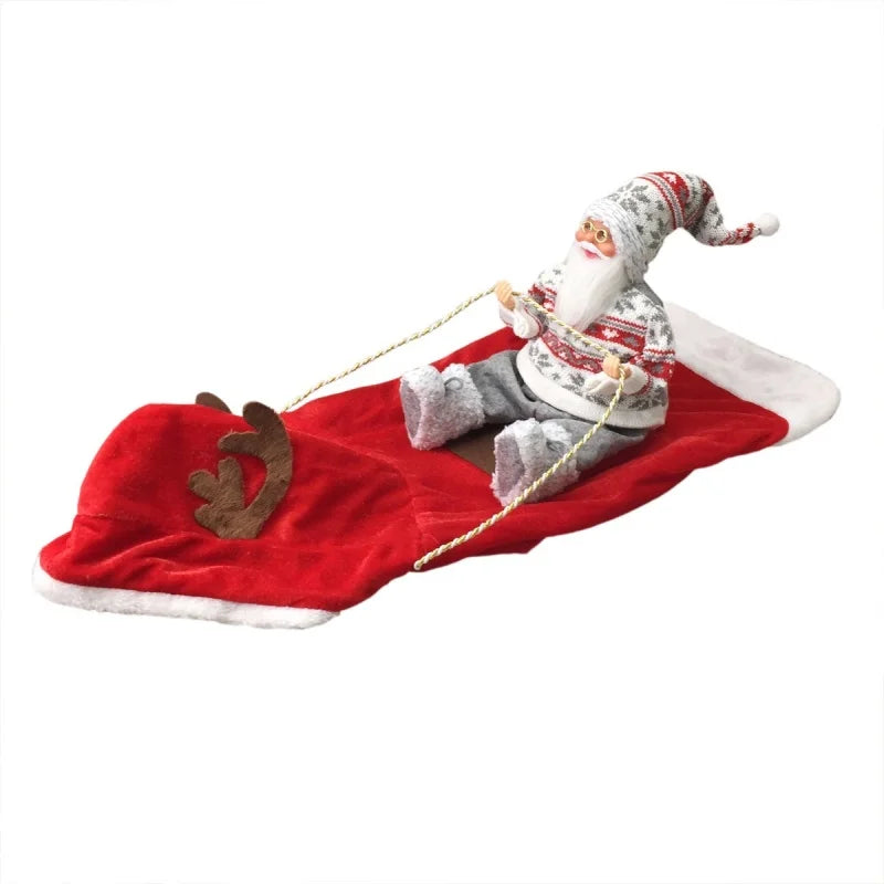 Santa & Reindeer Rider Christmas Dog Costumes