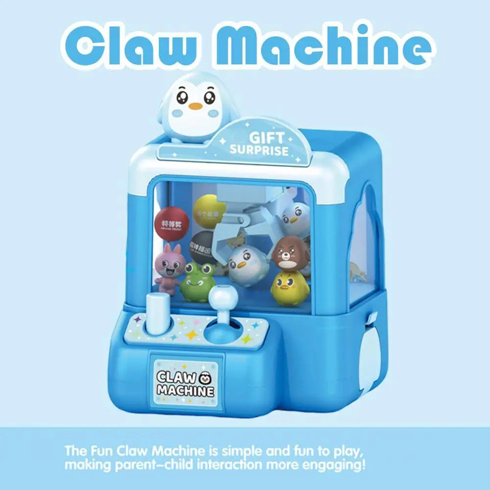 Mini Claw Machine Toy for Kids Portable Desktop Arcade Game Parent‑Child Interactive Grabber Machine Birthday Gift