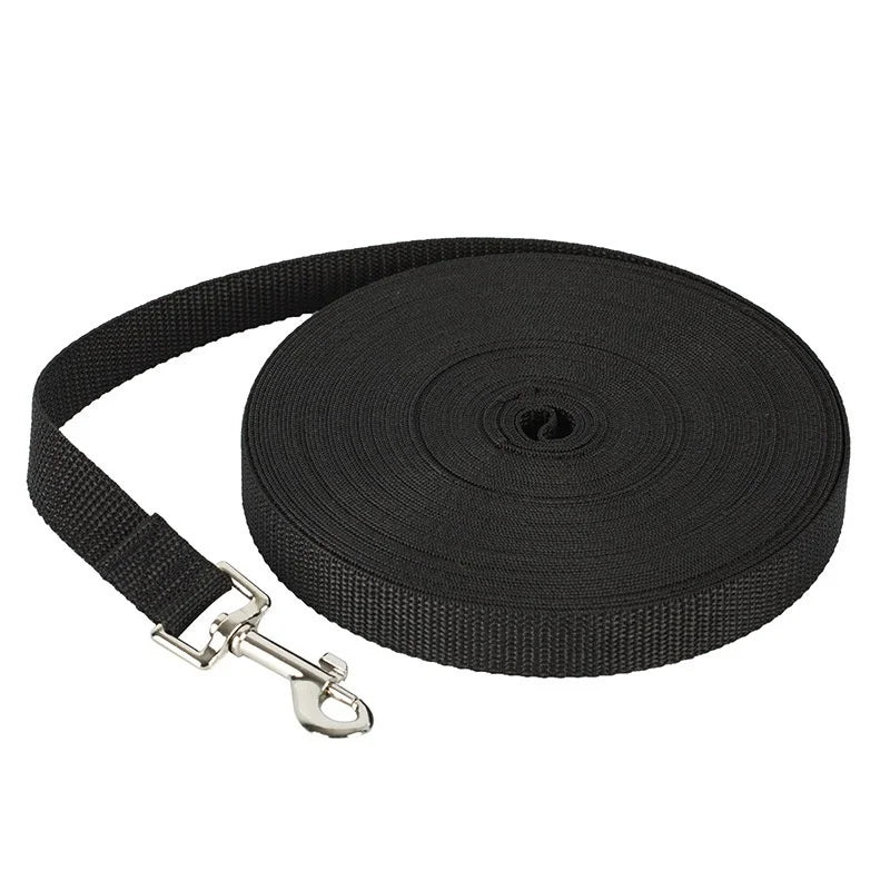 Long Nylon Dog Training Lead – 1.2m to 30m