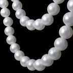 Wedding Backdrop Wall Decor - Faux Large Pearl - DIY Beaded Garland White Ball Pendant & Figurine