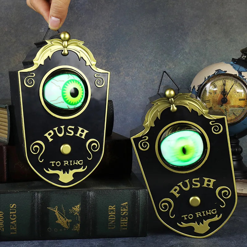 Halloween Decoration LED Hanging One-Eyed Doorbell