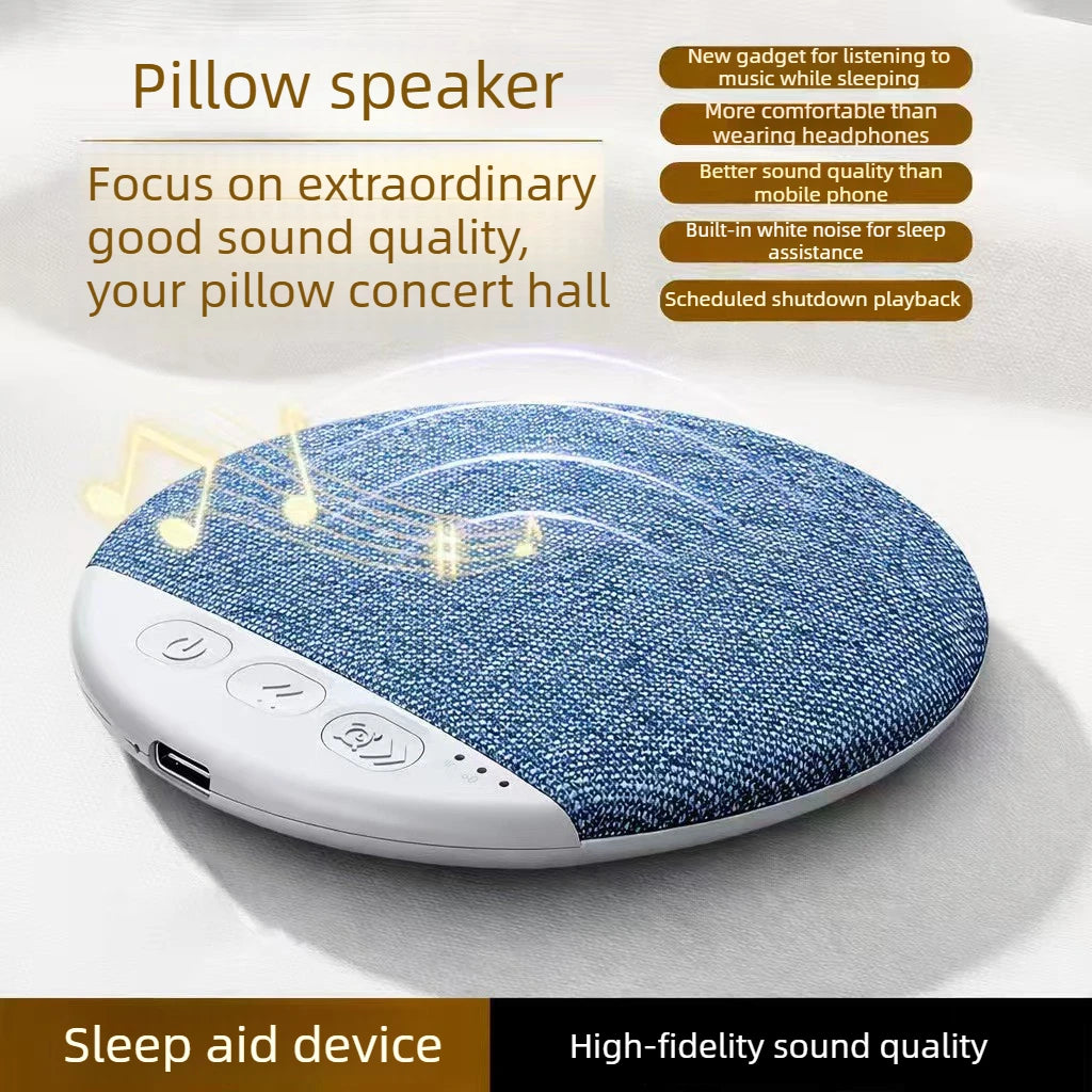 Mini Sleeping Bluetooth Speaker Nature Sound White Noise Soundbar Wireless MP3 Music Player Ultra Thin Timed Shutdown Audio Pla