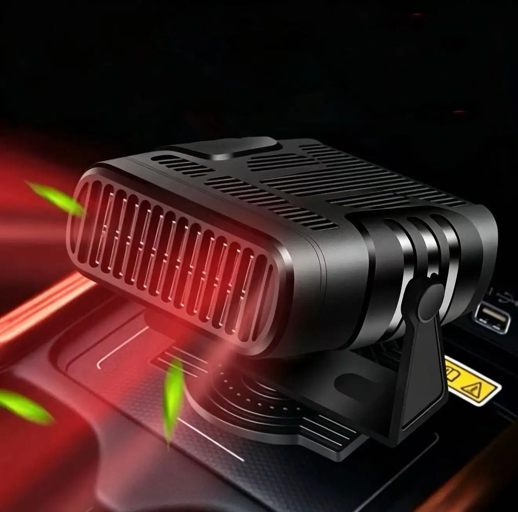 12V 120W /24V 200W Portable Car Heater Cooler Fan Fast Defrost Defogger Rotatable Holder for Truck SUV Windscreen