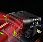 12V 120W /24V 200W Portable Car Heater Cooler Fan Fast Defrost Defogger Rotatable Holder for Truck SUV Windscreen