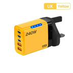 240W 5-in-1 USB-C GaN Desktop Charger