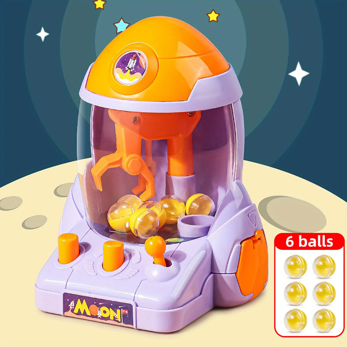 Space Rocket Crawler & Egg Twister Toy