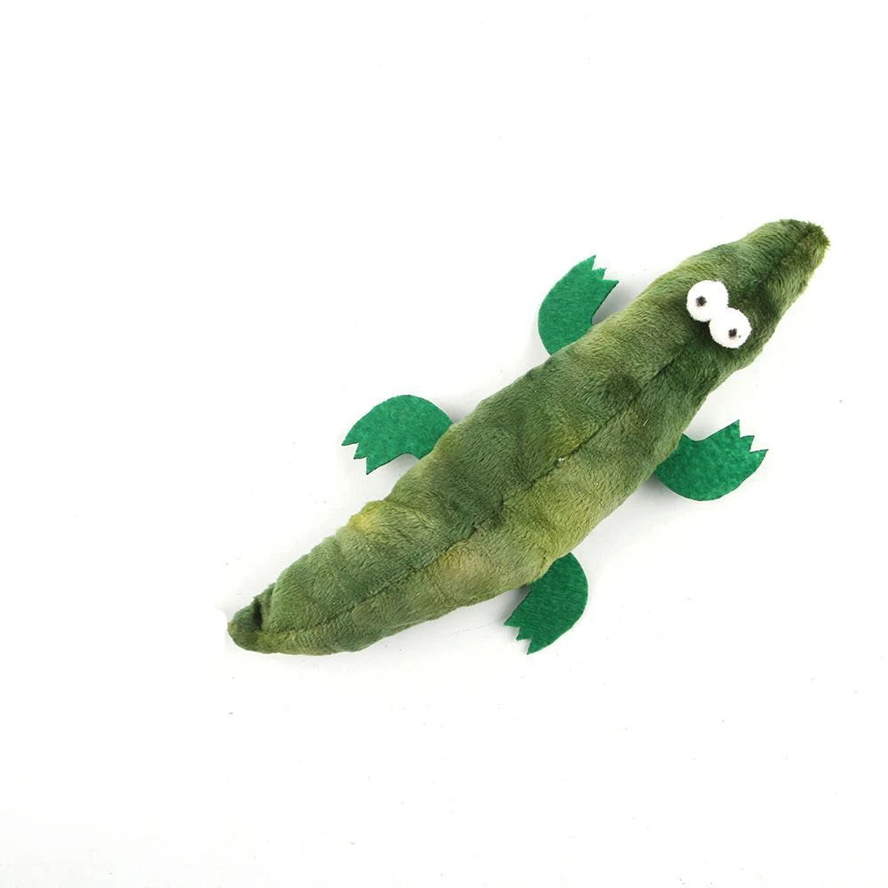 Interactive Plush Cat Chew Toy – Animal Designs