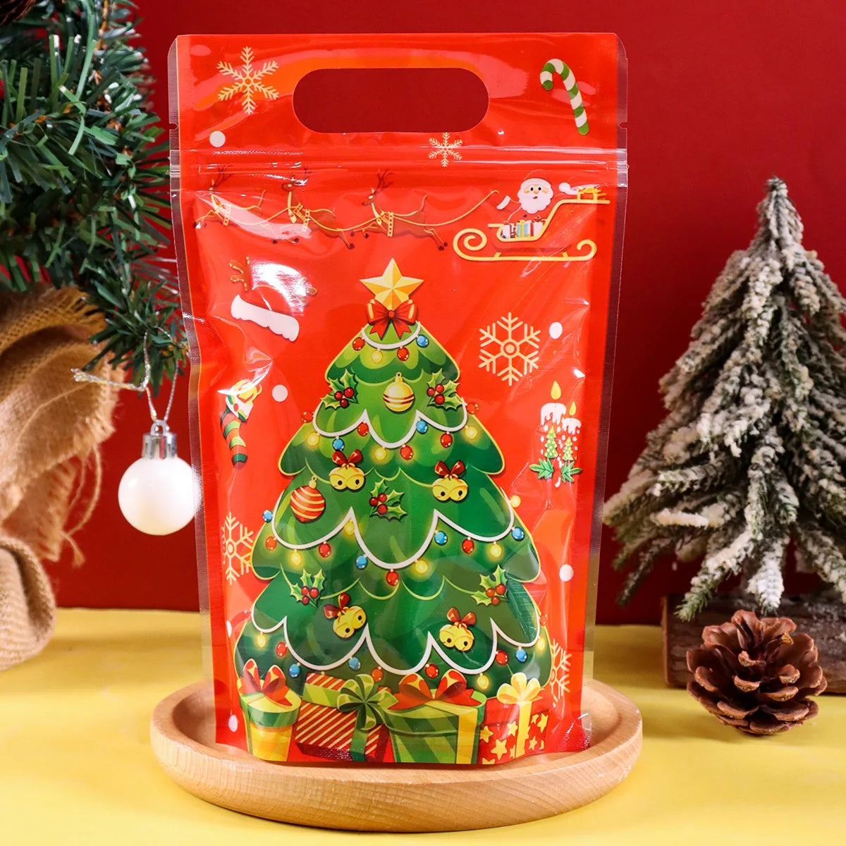 Resealable Christmas Gift Bags – 10 or 20 Pack
