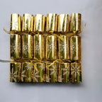 10Inch Christmas Cracker Set of 6pcs Christmas Crackers with Snap and Prize Father Christmas Snowflake Santa Claus Free Shipping