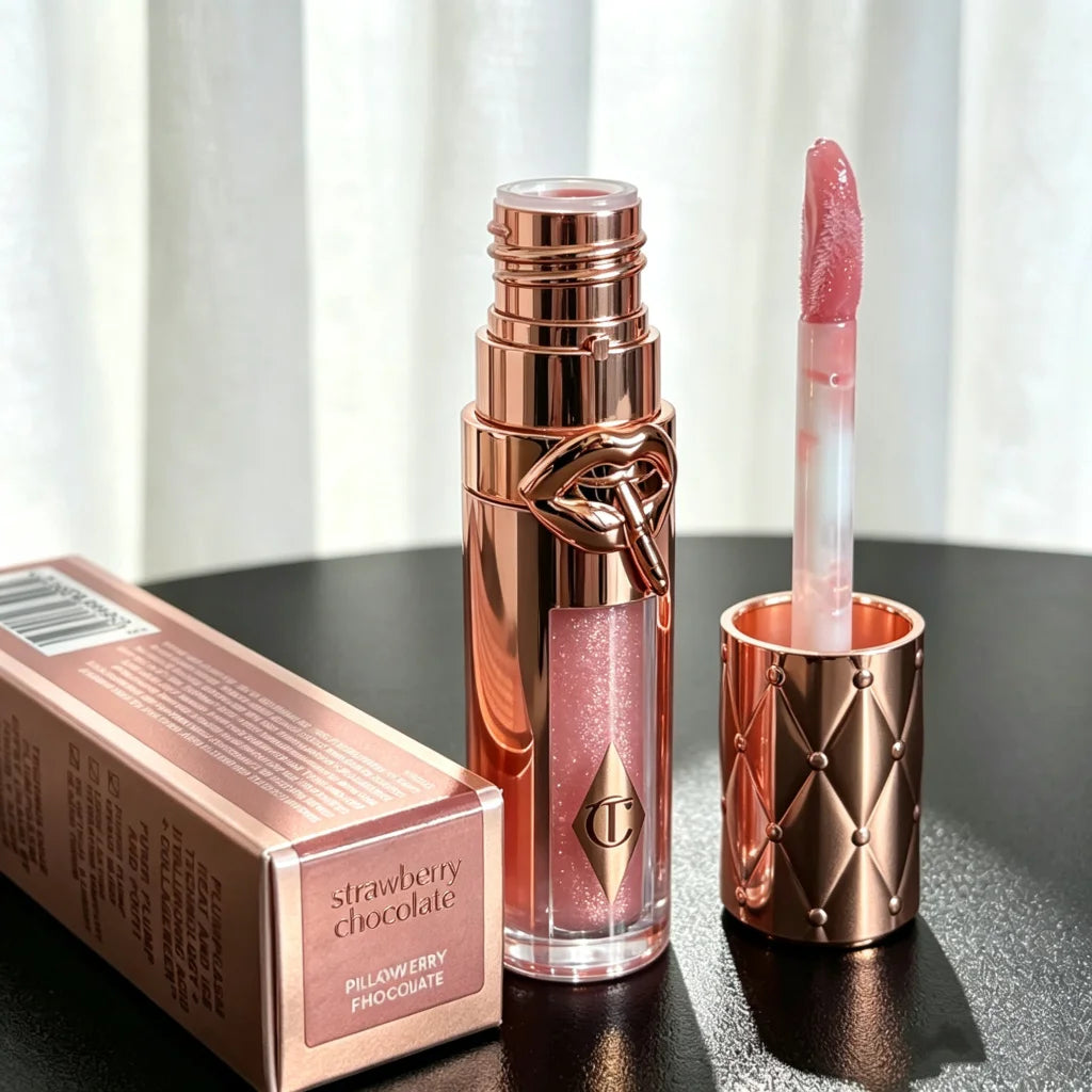 Charlotte Tilbury Eyeshadow & Pillow Talk Lip Makeup
