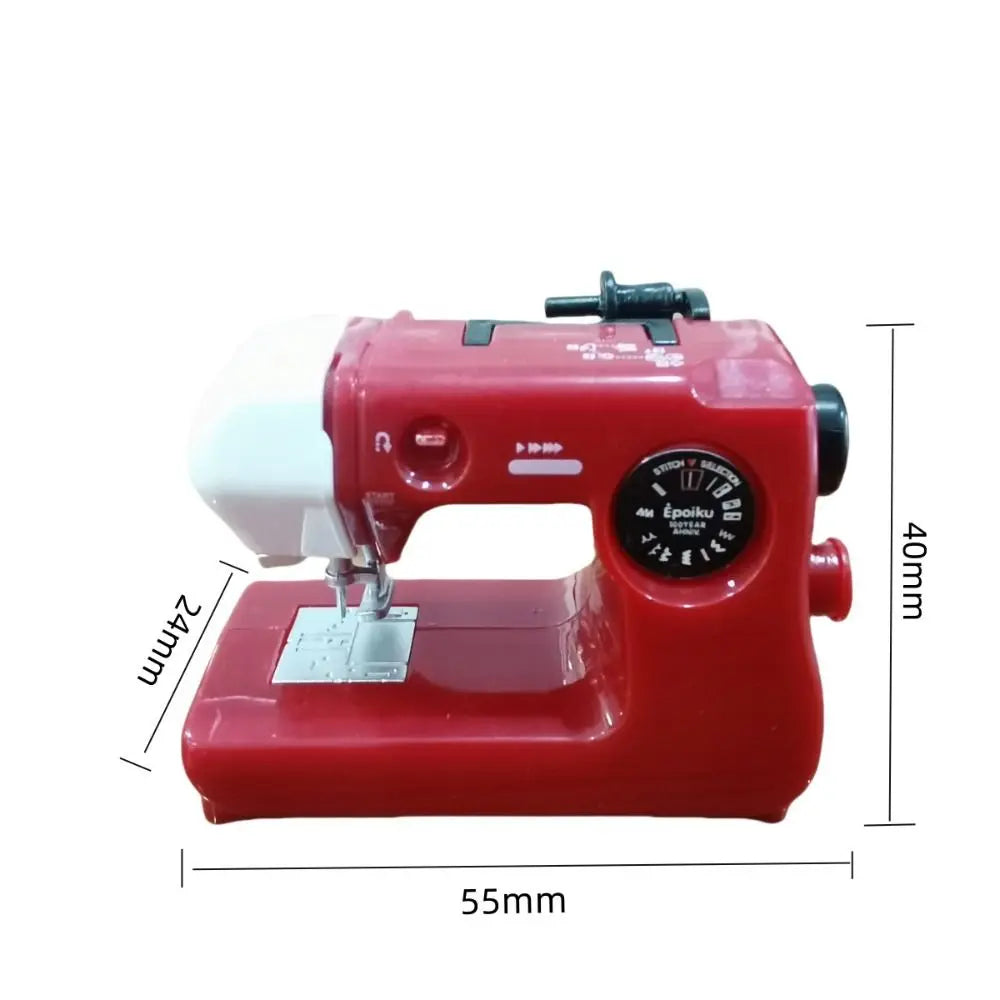 New Portable Sewing Machine Models Household Crafting Mini Sewing Machine Ornament Plastics Sewing Machine Decoration Home