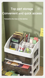 New 1Pc 5-layer Makeup Storage Box Debris Storage Box Drawer cabinet