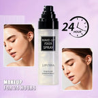 Makeup Setting Spray,Oil Control Lightweight Quicksand Setting Spray 100ml,Moisturizing Long Lasting For 16h Toner Set Makeup