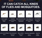 1 PC Electric Fly Bug Mosquito Insect Killer LED Light Trap Control Lamp Small Pest with USB Power Supply and Adapter