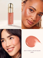 Hot Rare Beauty Happy Hope Joy Alive Love Lucky Liquid Blush Lip Gloss Highlighter Brightening Cushion Makeup With Box Gifts