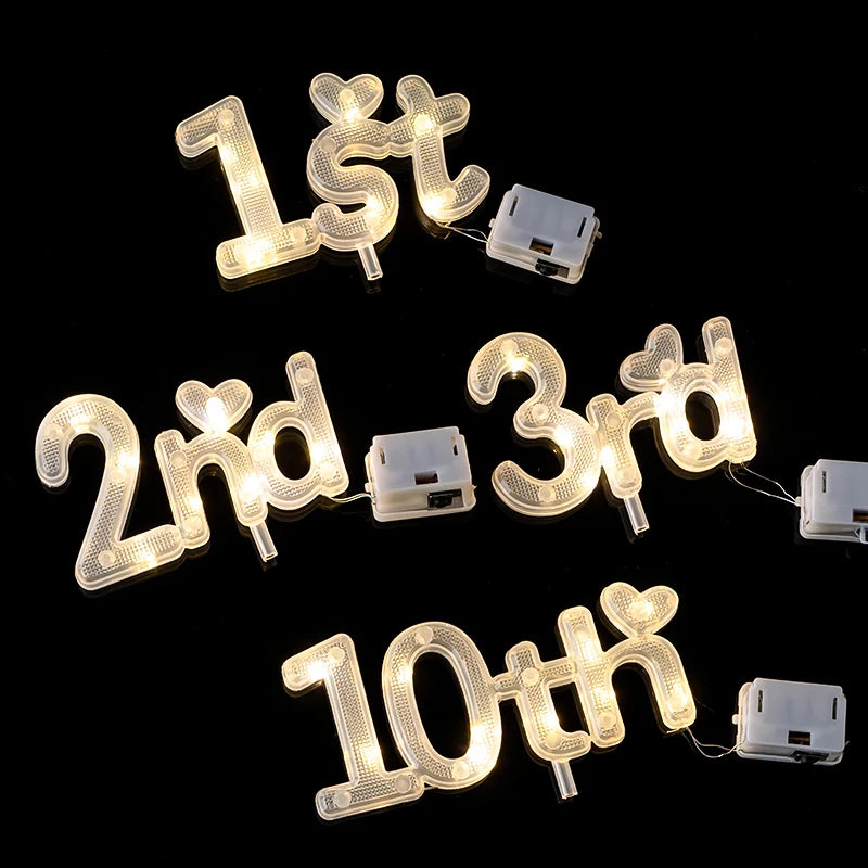 LED Light-Up Cartoon Cake Topper – Birthday & Celebrations