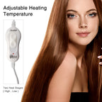 Thermal Treatment Hair Cap Heating Hair Steamer Nourishing Care Accessories Bonnets for Women Hair Dryer Home Spa Salon Styling