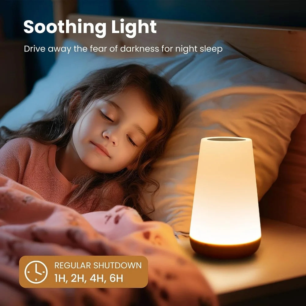 Usb Rechageable Dimmable Touch Lamp Bedroom Portable Table Bedside lamp