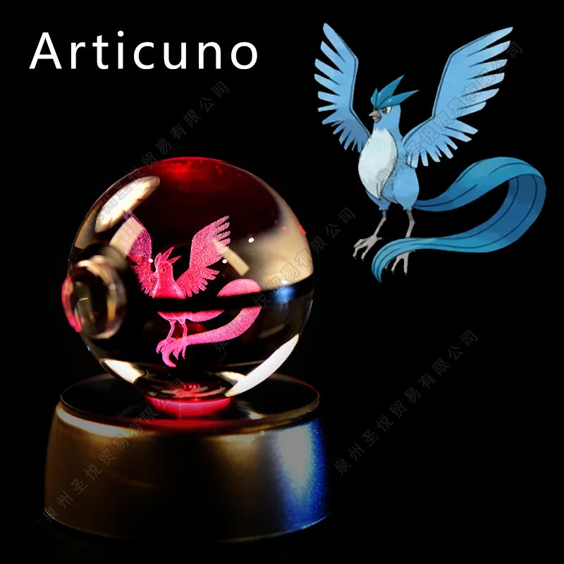 Pokémon 3D Crystal Ball Night Light