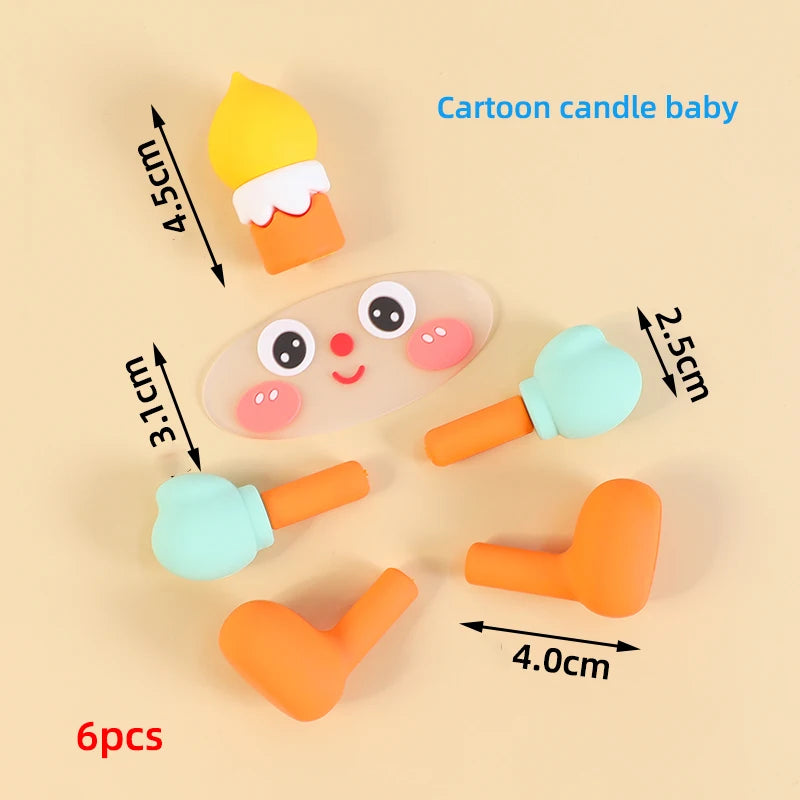 LED Light-Up Cartoon Cake Topper – Birthday & Celebrations