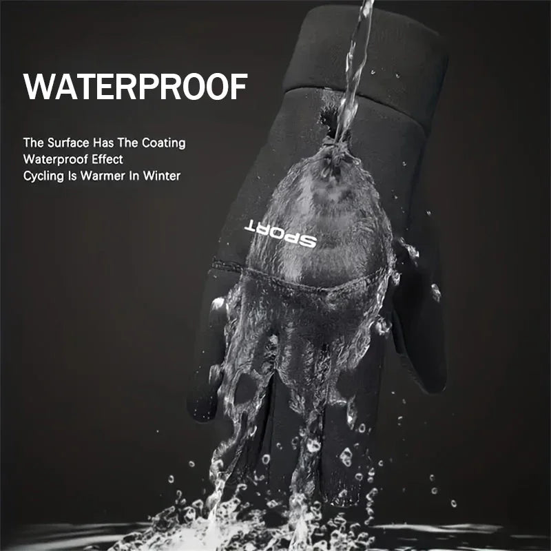 Winter Warm Gloves Touch Screen Windproof Cold-proof