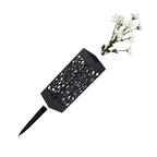 1/2/4PCS Cemetery Vase Plastic Cemetery Vase Decorations Gravestone Grave Yard Ground Outdoor Flower Marker Home Decorations