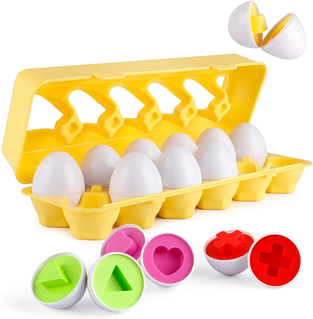Montessori Learning Education Toys Matching Smart  Eggs Toy Game